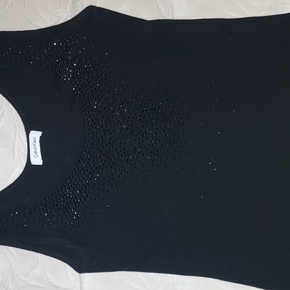 Calvin Klein sequins rank top - Picture 5 of 6